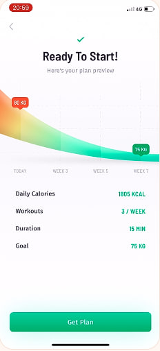 Пример создания ожидания от 30 Day Fitness